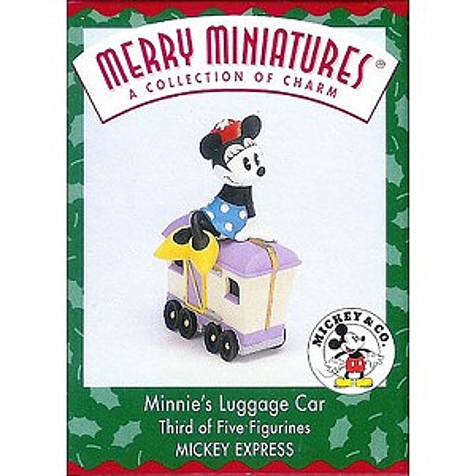 1998 Minnie's Luggage Car, Disney, Merry Miniatures