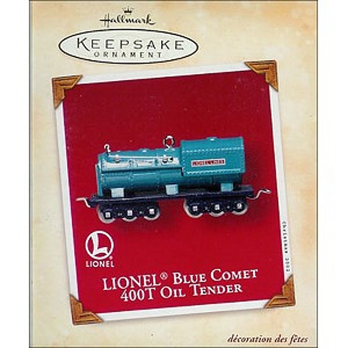 2002 Lionel Blue Comet 400T Oil Tender