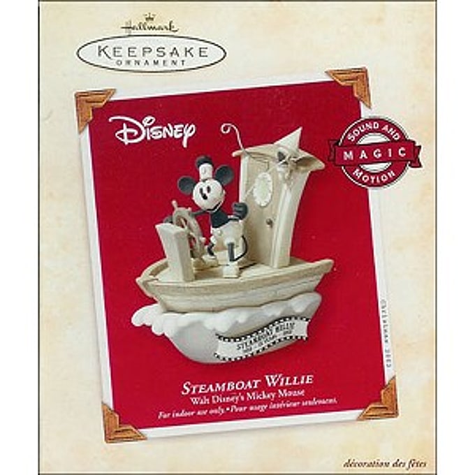 2003 Steamboat Willie, Disney's Mickey Mouse, Magic - DB