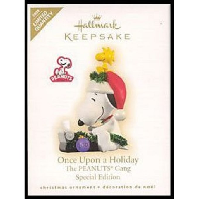 2009 Once Upon A Holiday, PEANUTS, LIMITED QUANTITY