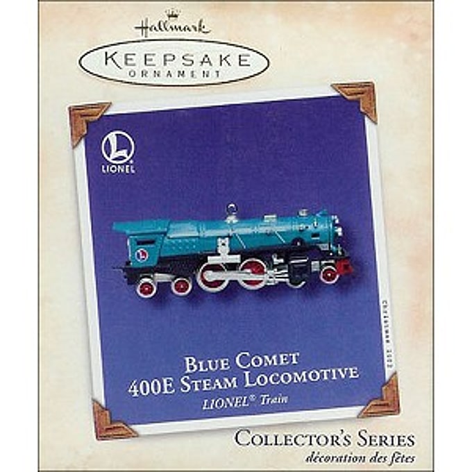 2002 Lionel #7 - Blue Comet 400E Steam Locomotive, Lionel Trains