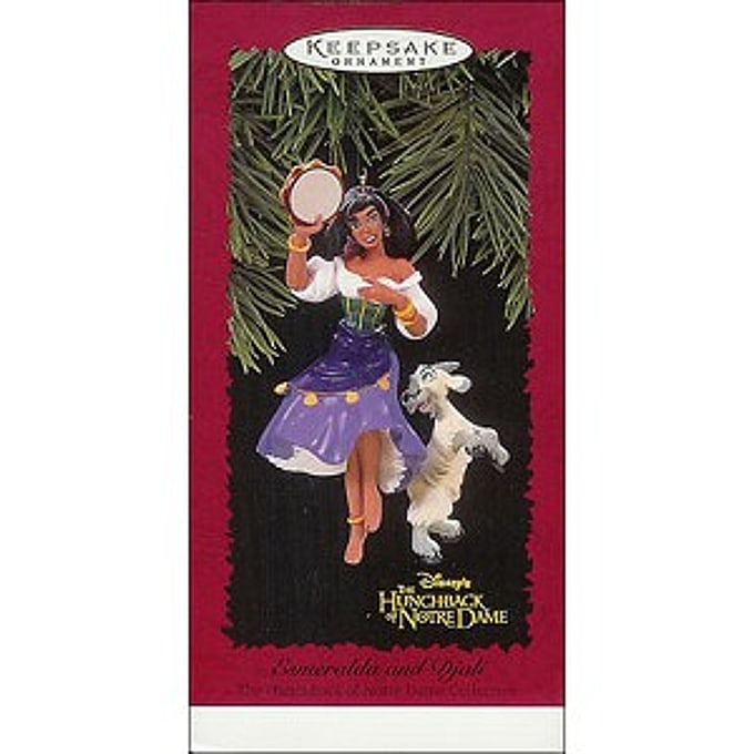 1996 Esmeralda and Djali, Disney's The Hunchback of Notre Dame