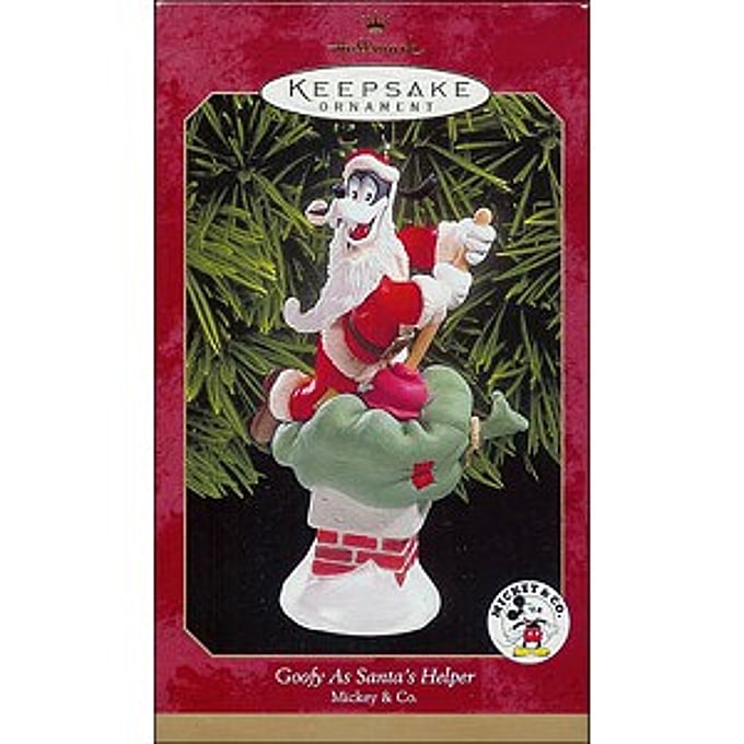 1999 Goofy as Santa's Helper, Disney