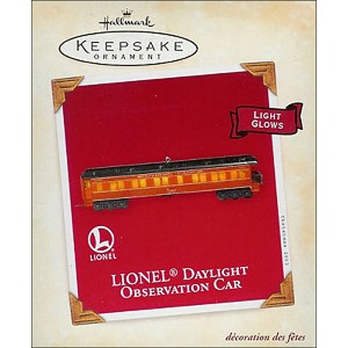2003 Lionel Daylight Observation Car, Lionel Trains