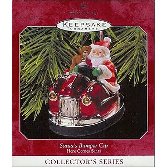 1998 Santa's Bumper Car, Here Comes Santa #20 - DB