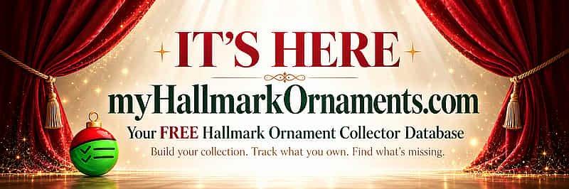 Hallmark Ornament Promotional Banner