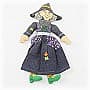 1979 Winifred Witch Doll, Fabric - NB - image 1