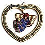 1982 Cloisonne Angel - NB - image 2