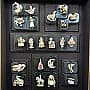 2003 Keepsake Ornament Gallery Collection, Club Ornament Set - RARE - image 2