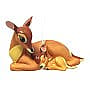 2020 A Mother's Love, Disney Bambi - image 1