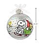 2025 Peanuts 75th Anniversary Glass Ball, Special Edition, Rare - image 2