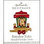 2011 Reindeer Rider, Santa's Holiday Train, Miniature - image 1