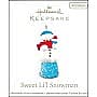 2011 Sweet Li'l Snowman, Miniature - RARE - image 1