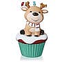 2015 Salty and Sweet Reindeer Keepsake Cupcake - image 1