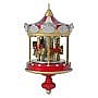 2017 Christmas Carousel #1, Miniature - image 1