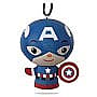 2018 Captain America Ornament, Marvel, Wood - image 1