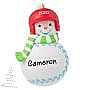 2020 Baseball Snowman - image 1