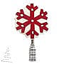 2020 Miniature Snowflake Tree Topper - image 1