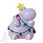 2020 Holiday Hippo, Miniature - image 1